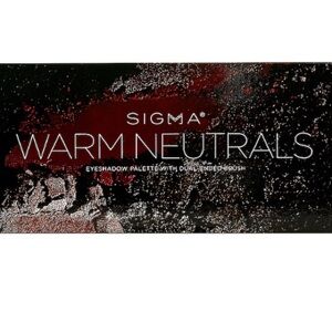 Sigma Beauty Warm Neutrals Eyeshadow Collection